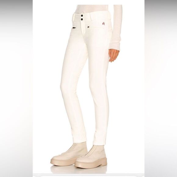 PERFECT MOMENT Aurora slim-leg ski pants White NWT size Large - Picture 6 of 8